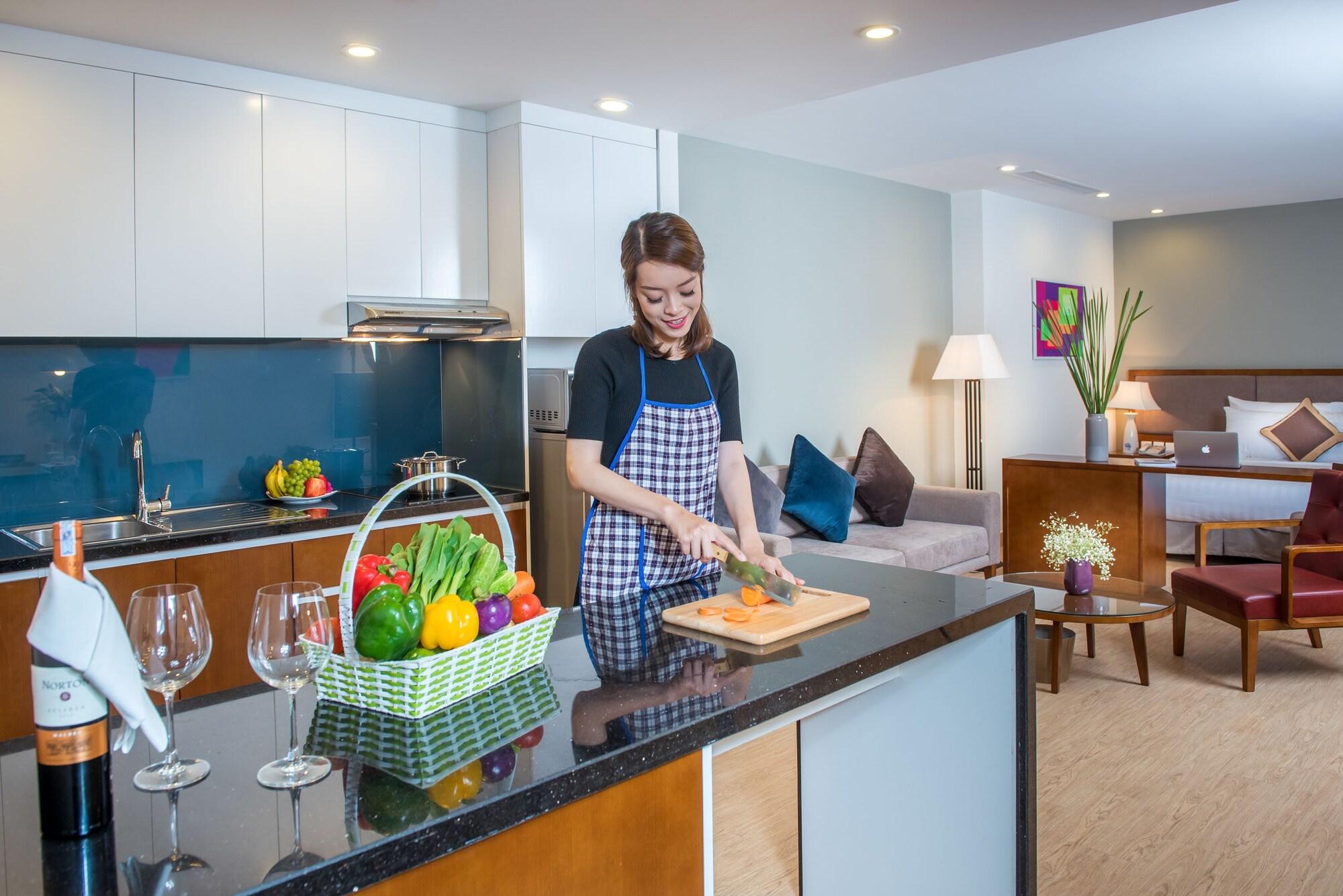 Dream Hotel&Apartment Hanoi Buitenkant foto