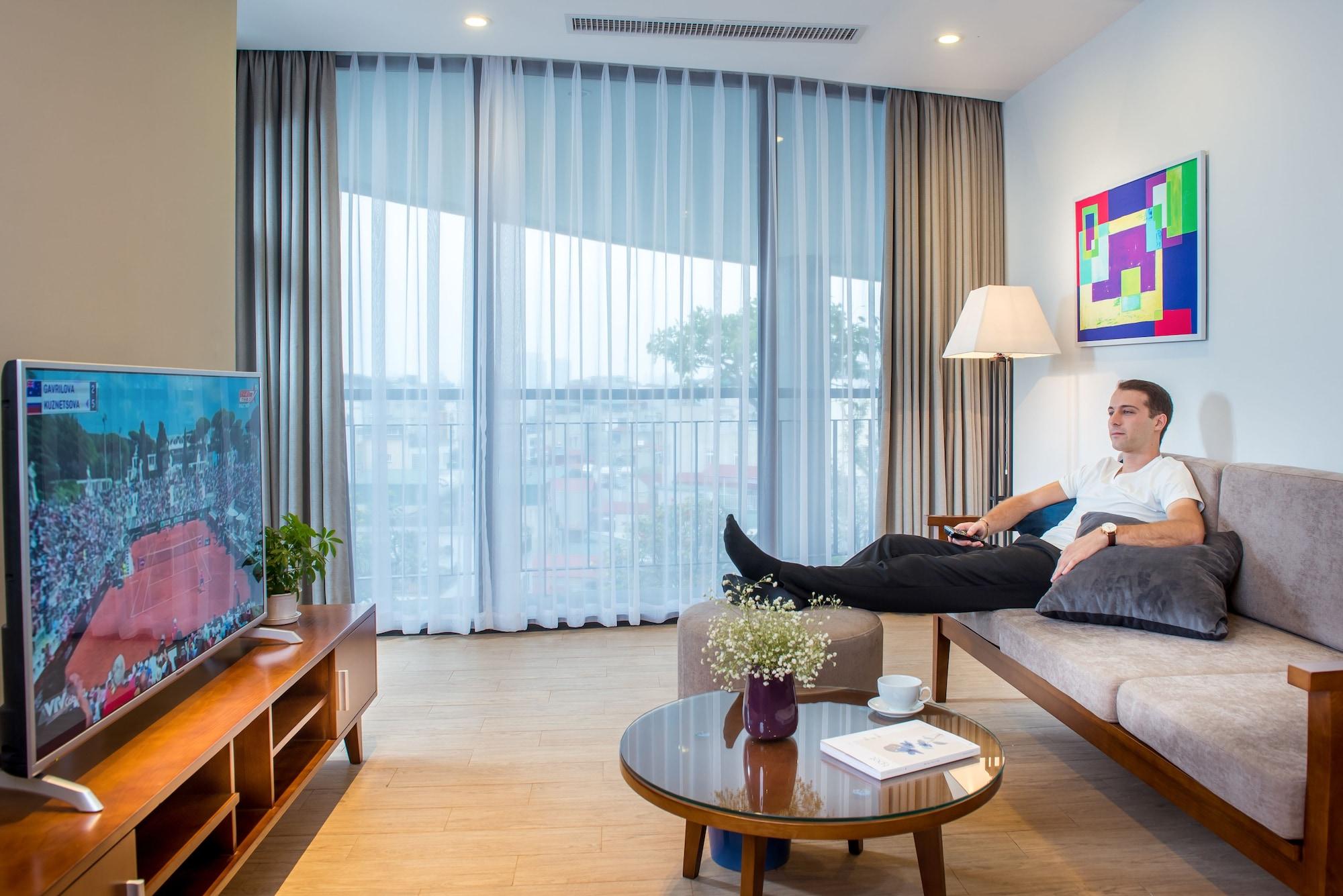 Dream Hotel&Apartment Hanoi Buitenkant foto