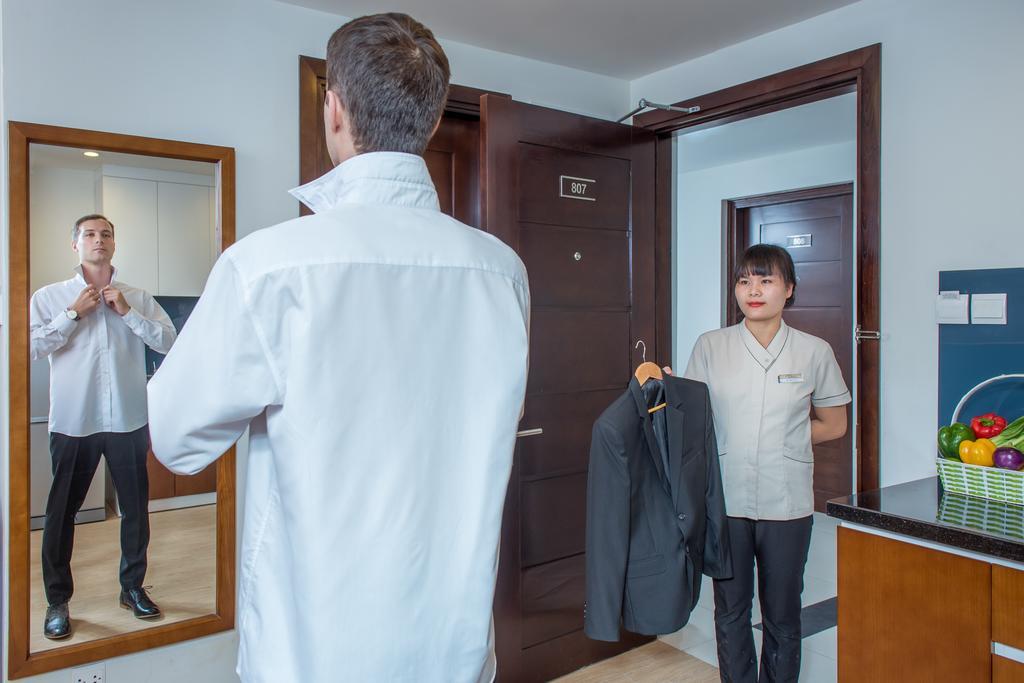 Dream Hotel&Apartment Hanoi Buitenkant foto