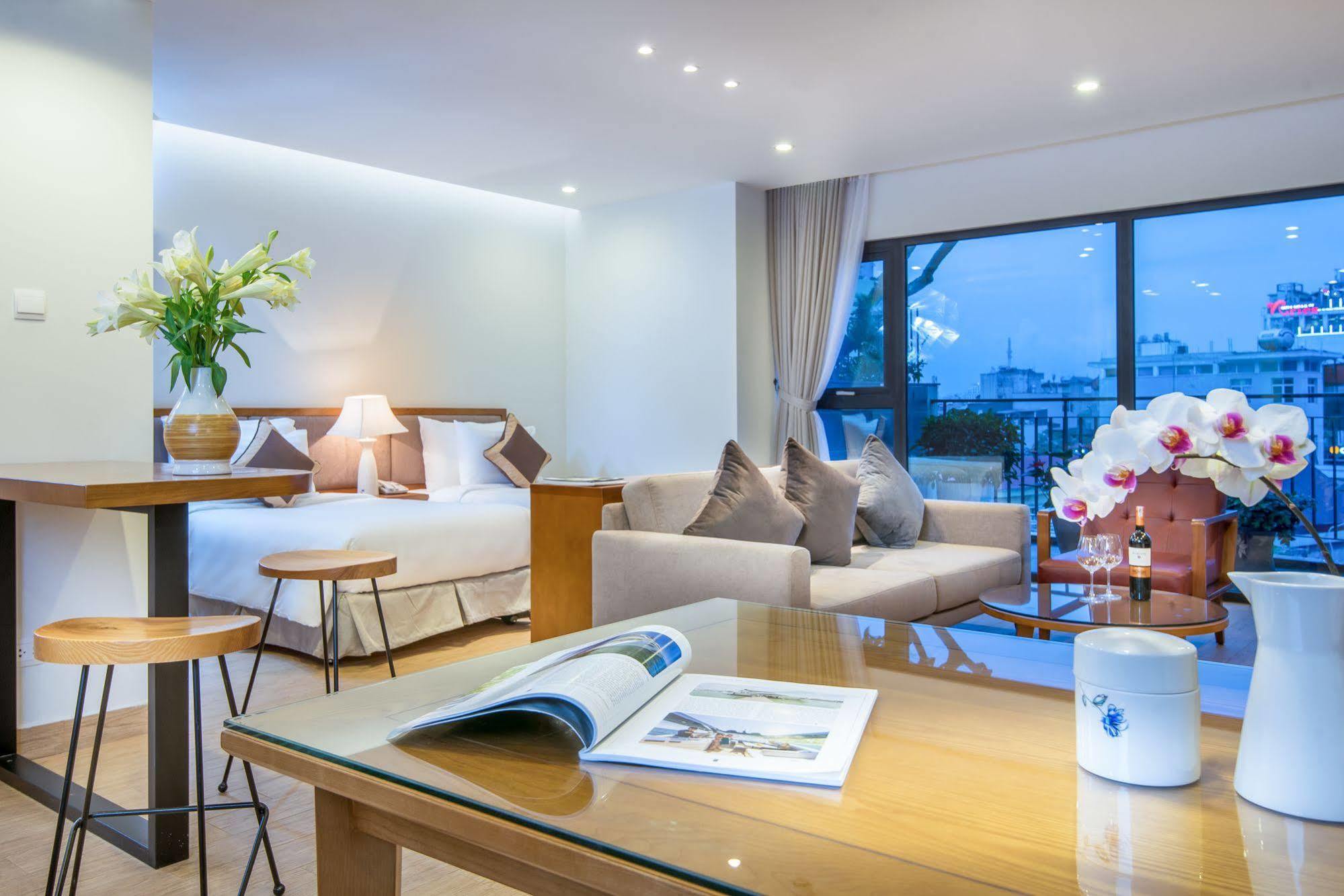 Dream Hotel&Apartment Hanoi Buitenkant foto